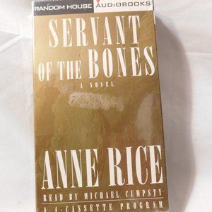 Servant of the Bones by Anne Rice Audio Book NEW